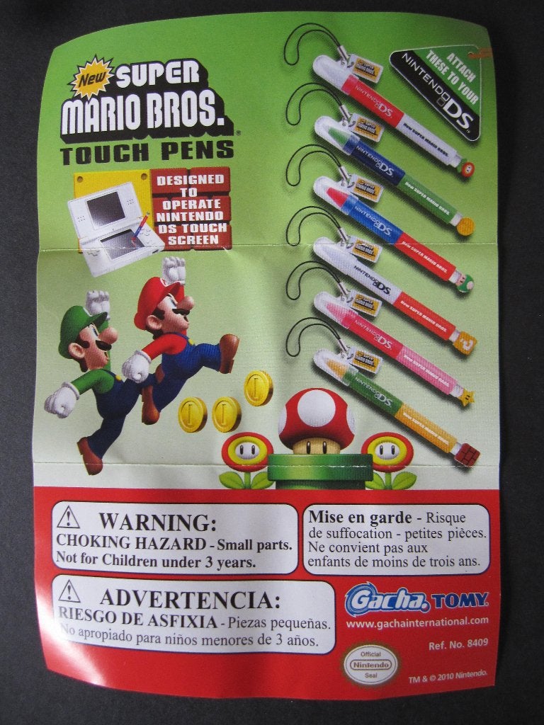 Super Mario Bros touch pen voor Nintendo DS  3 verschillende, Ophalen of Verzenden, Nieuw