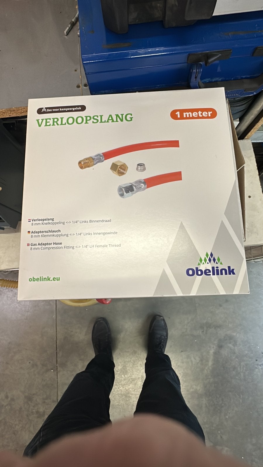 Gasslang, Ophalen, Nieuw