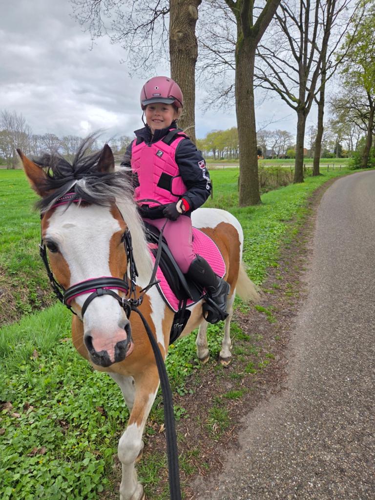 Bonny b pony 11 jaar., Dieren en Toebehoren, Paarden, Merrie, Recreatiepaard, Ontwormd
