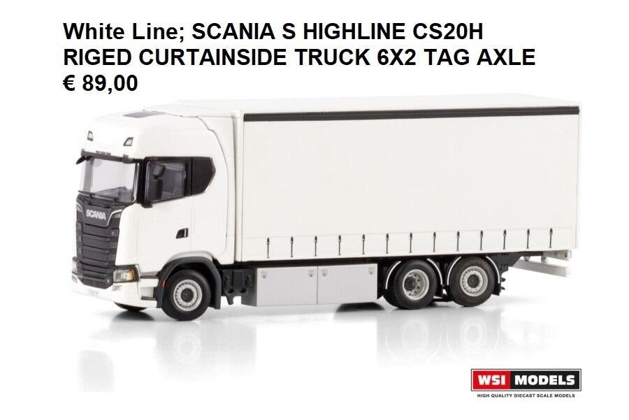 WSi Models scania bakwagen, Verzenden, Nieuw, Bus of Vrachtwagen, Wsi