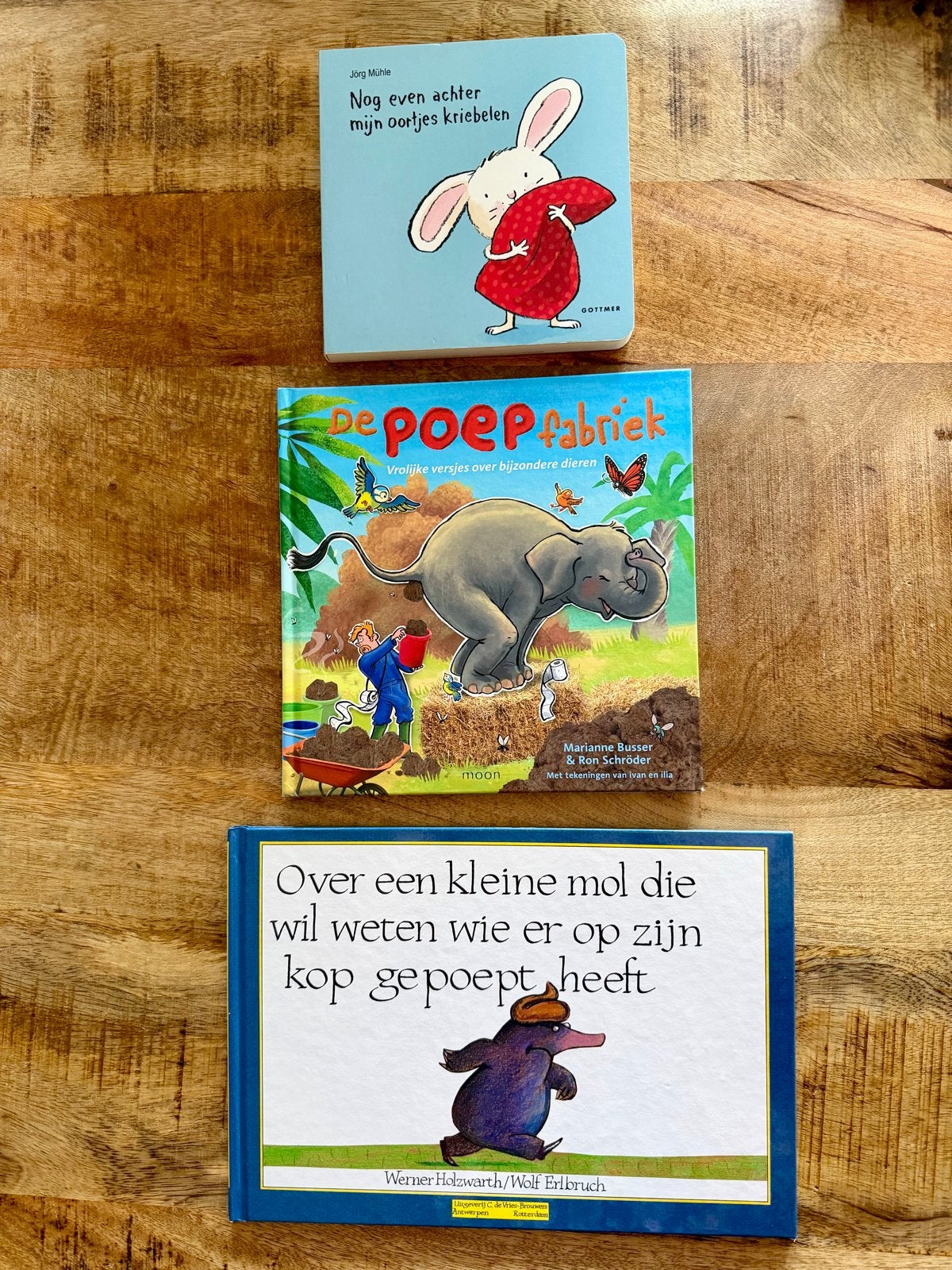 3 leuke kinderboeken €10, Ophalen, Gelezen, 2 tot 3 jaar