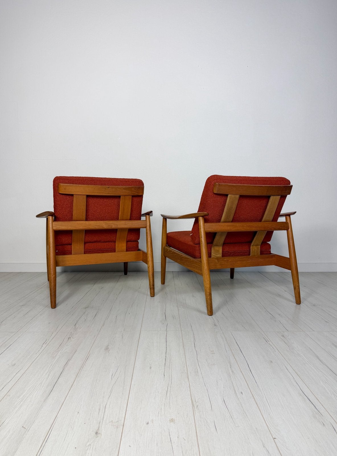 Arne Vodder FD164 teak loungestoel Cado vintage deens 60s, Huis en Inrichting, Fauteuils, Minder dan 75 cm, Ophalen of Verzenden