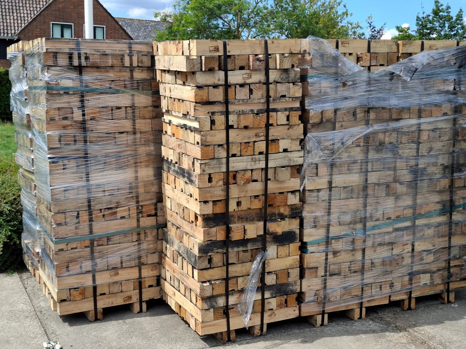 Herfstactie kachelhout/haardhout/brandhout, Tuin en Terras, 6 m³ of meer, Ophalen, Beukenhout, Blokken
