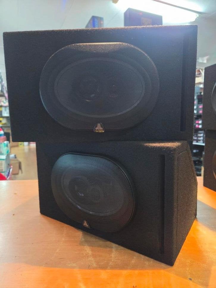 JL Audio 6x9 Speakers met Kist - Diepe Bas!, Niet ingevuld, Gebruikt, Niet ingevuld, Ophalen of Verzenden