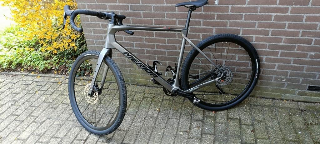 Nieuwe Merida Silex 4000 gravelbike maat L, Fietsen en Brommers, Fietsen | Racefietsen, Overige merken, Carbon, Nieuw, Ophalen of Verzenden