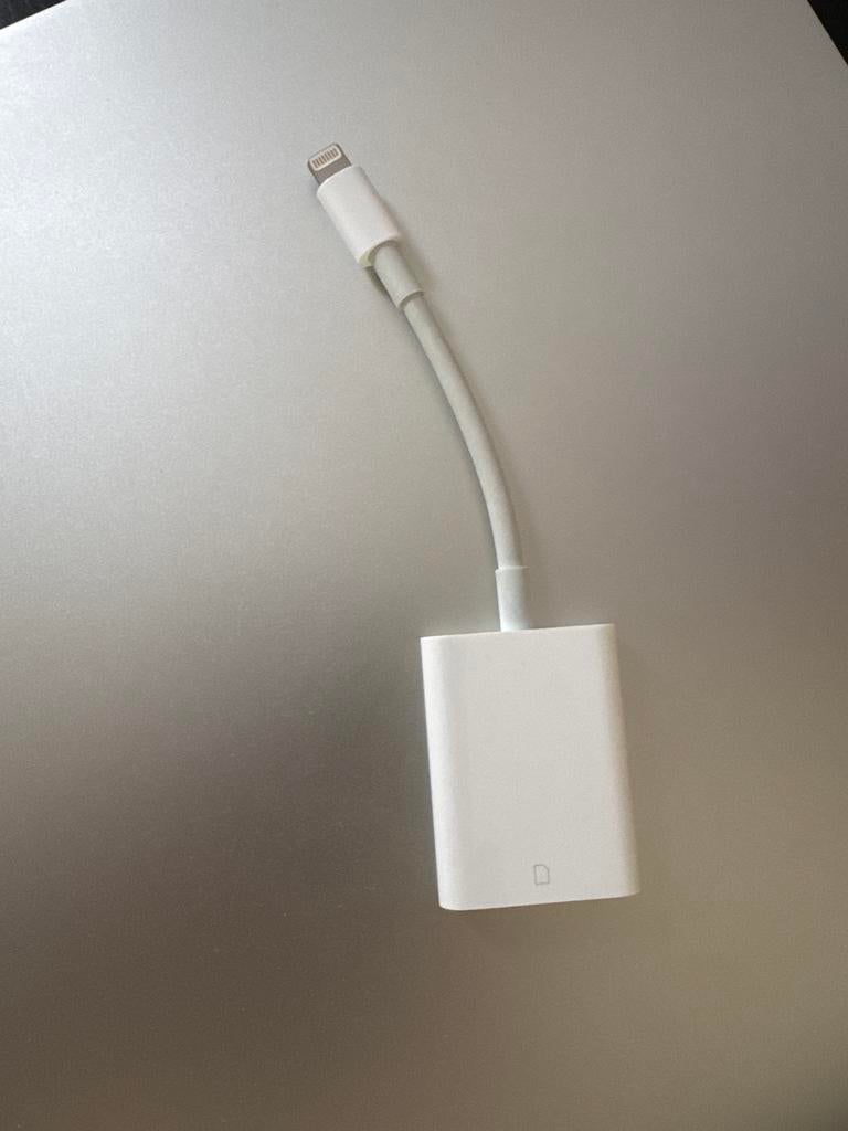 Apple Lightning naar SD Kaartlezer, Ophalen of Verzenden, Zo goed als nieuw