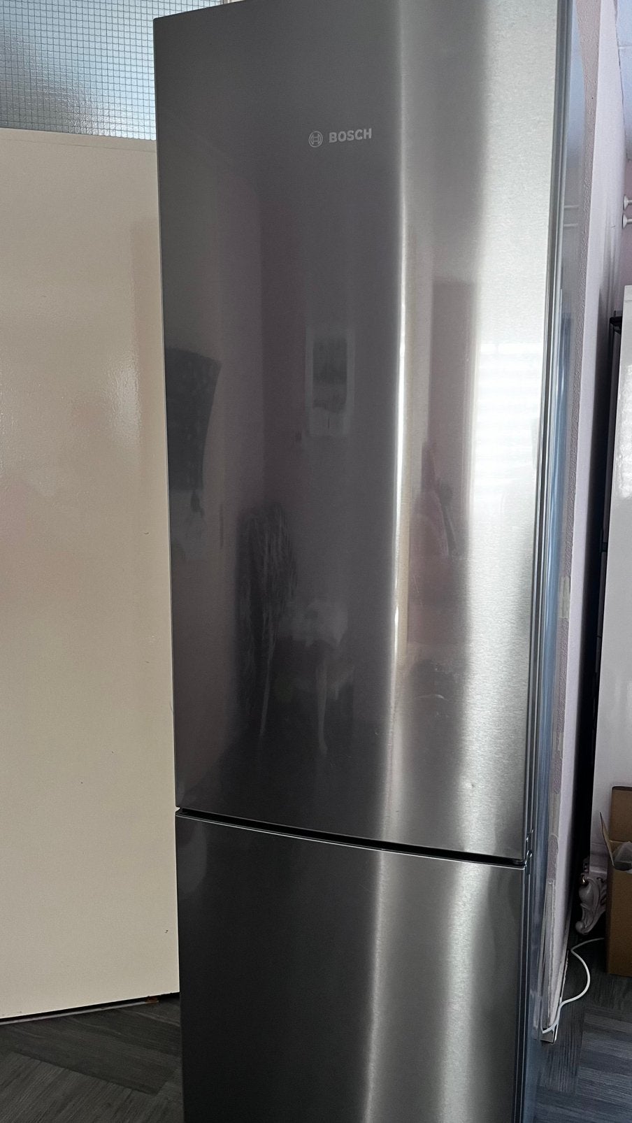 Bosch koelvriescombinatie, Witgoed en Apparatuur, Koelkasten en IJskasten, Ophalen, Gebruikt, 200 liter of meer, Met aparte vriezer