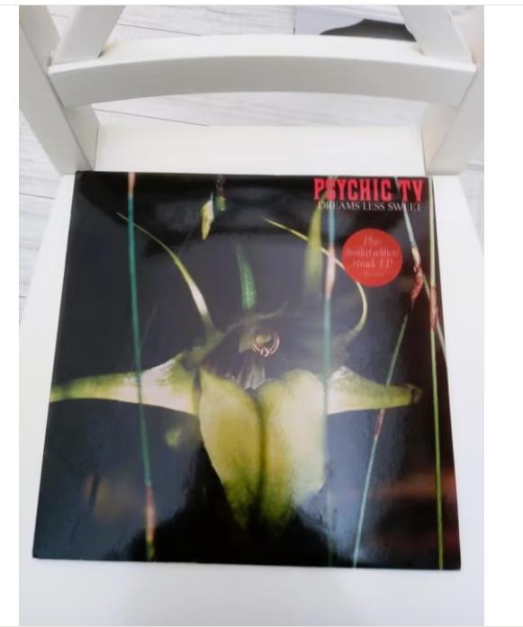 original lp+EP-psychic tv-dream less sweet uit 1983, Ophalen of Verzenden, Zo goed als nieuw, 12 inch