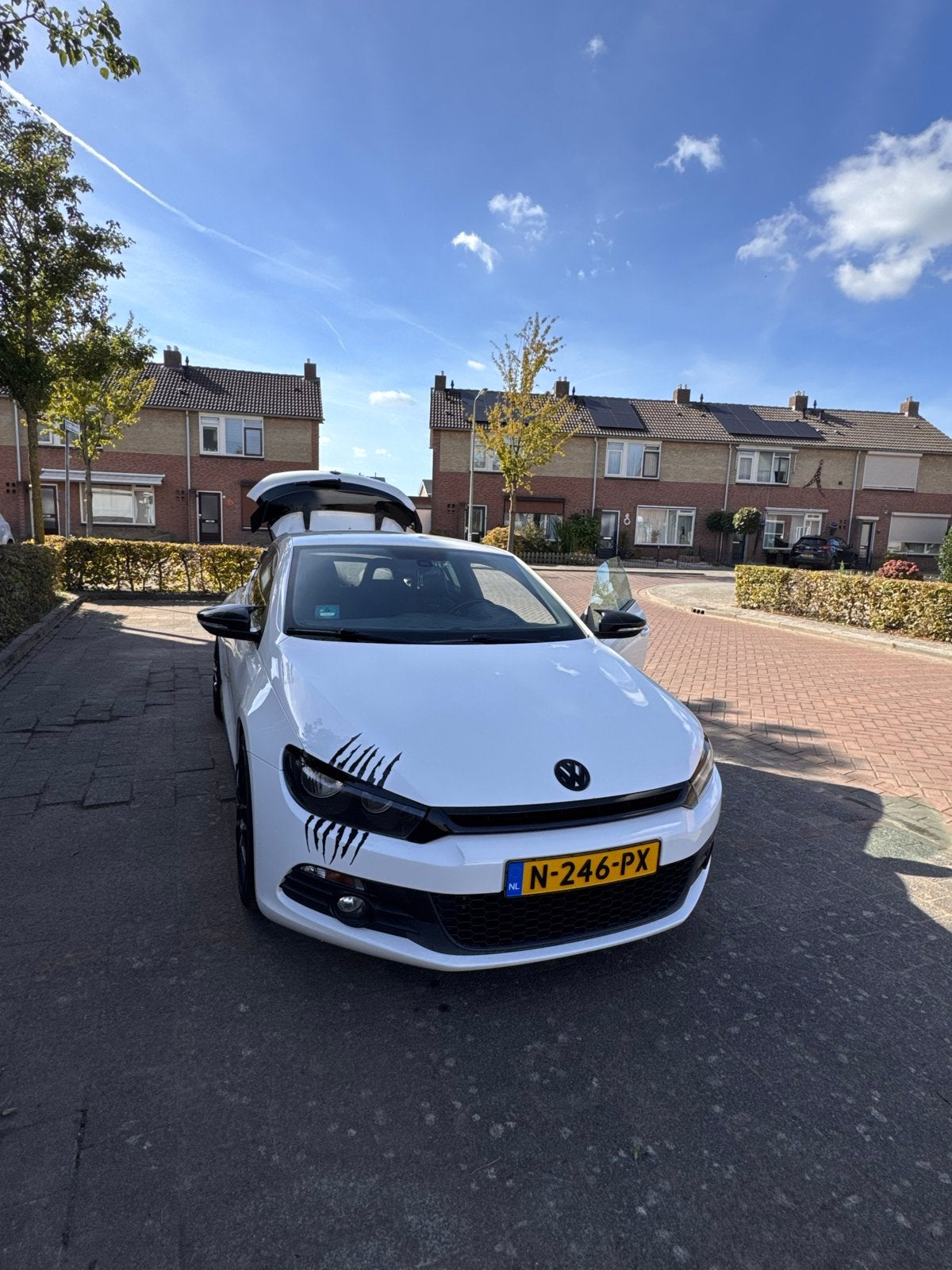 Volkswagen Scirocco 1.4 TSI 118KW 2009 Wit, Auto's, Voorwielaandrijving, 15 km/l, 4 cilinders, Wit