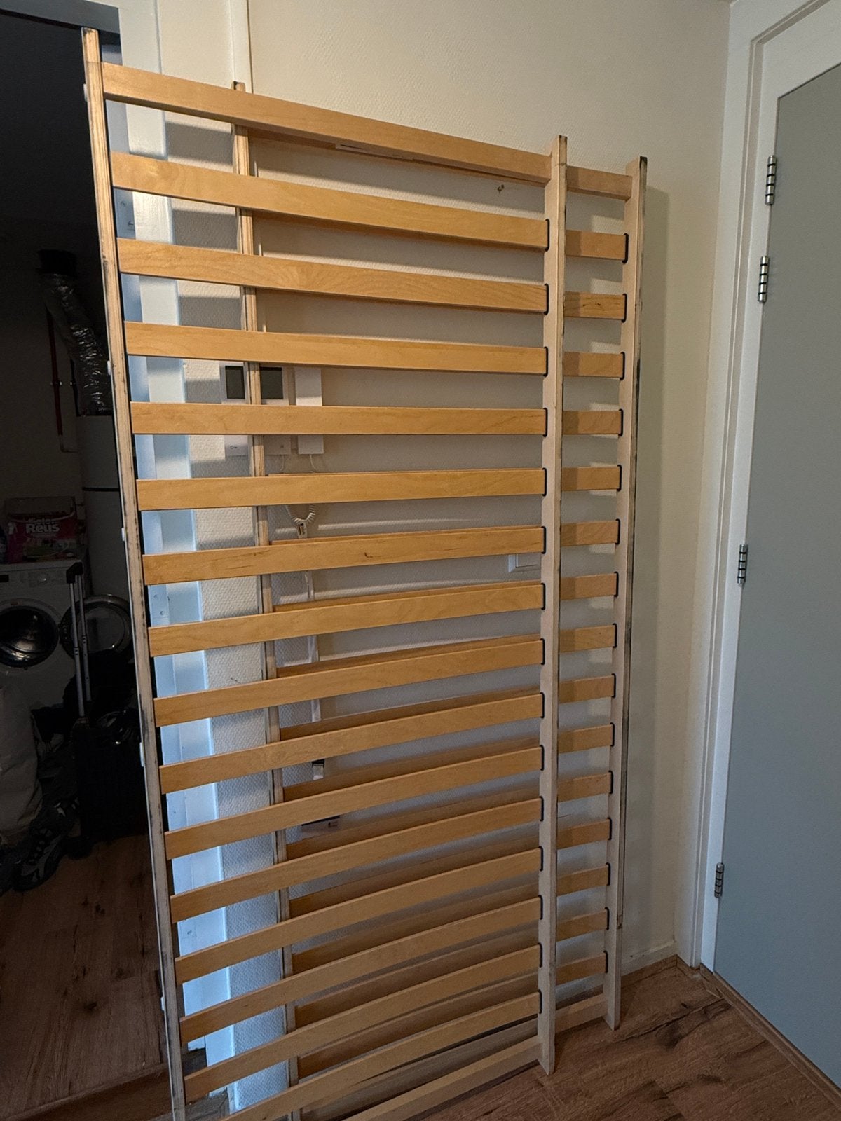 Lattenbodems 160x200, Ophalen, Zo goed als nieuw, Tweepersoons, 160 cm