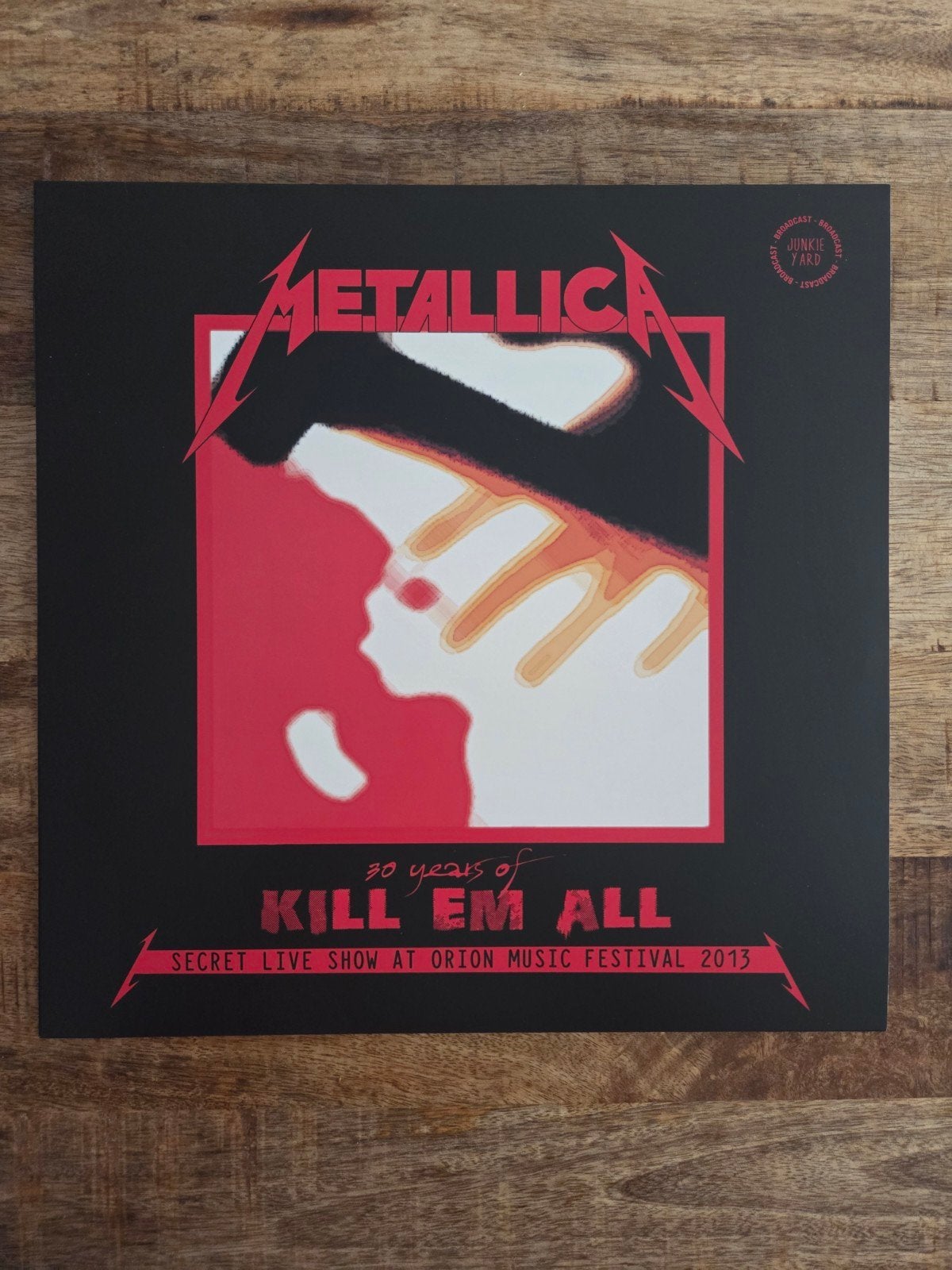 Lp Metallica 30 years kill em all secret live show at orion, Cd's en Dvd's, Ophalen of Verzenden, Zo goed als nieuw, 12 inch, Poprock