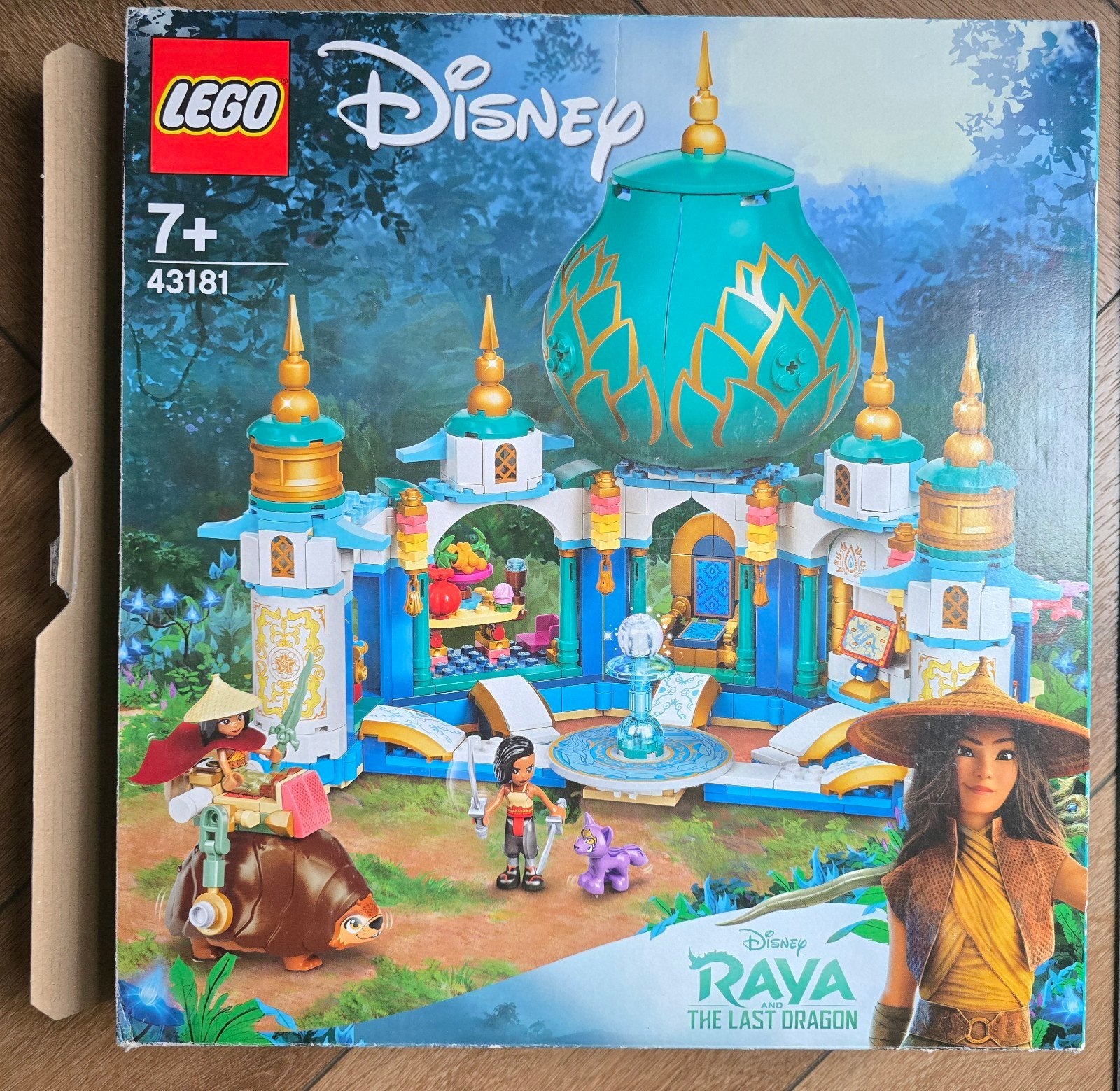 LEGO Disney Raya en de Laatste Draak - Raya's Hartpaleis, Compleet, Lego, Ophalen of Verzenden, Zo goed als nieuw