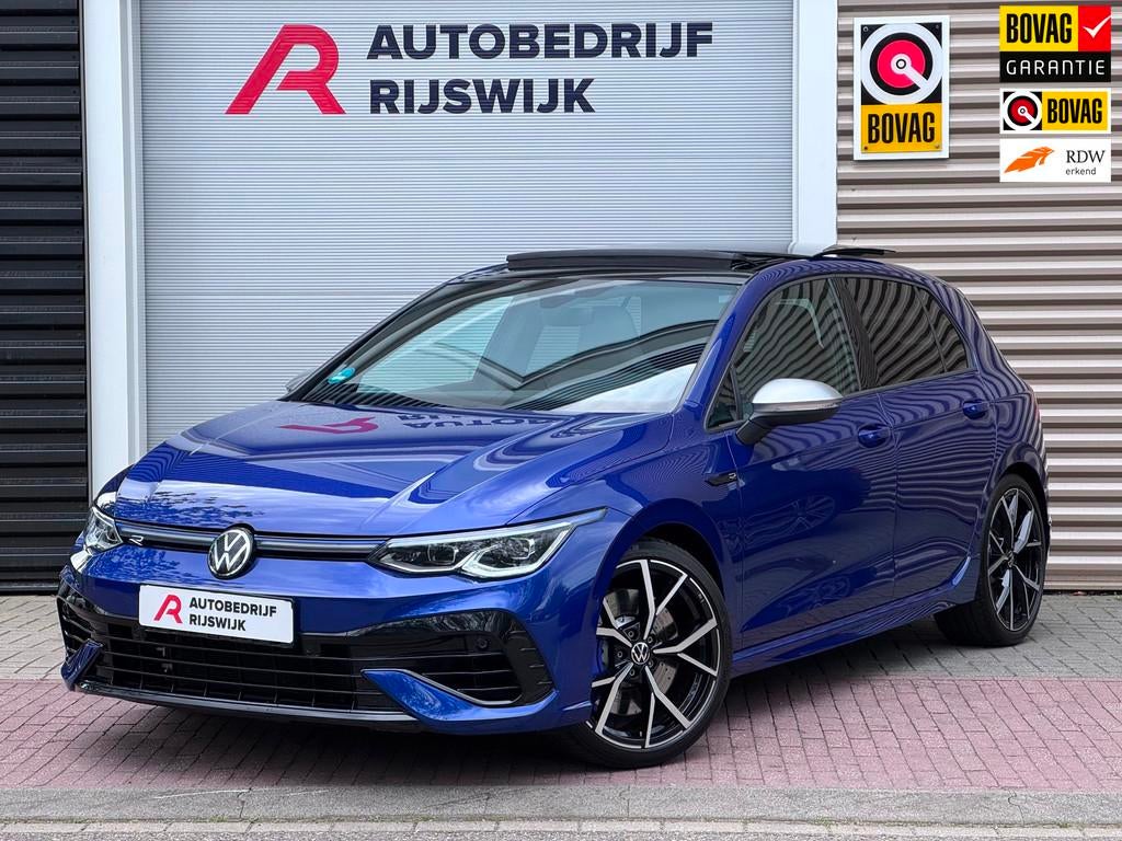 Volkswagen GOLF 2.0 TSI R 4Motion Akrapovic/Pano/Camera, Auto's, Volkswagen, Gebruikt, Euro 6, 4 cilinders, Alcantara