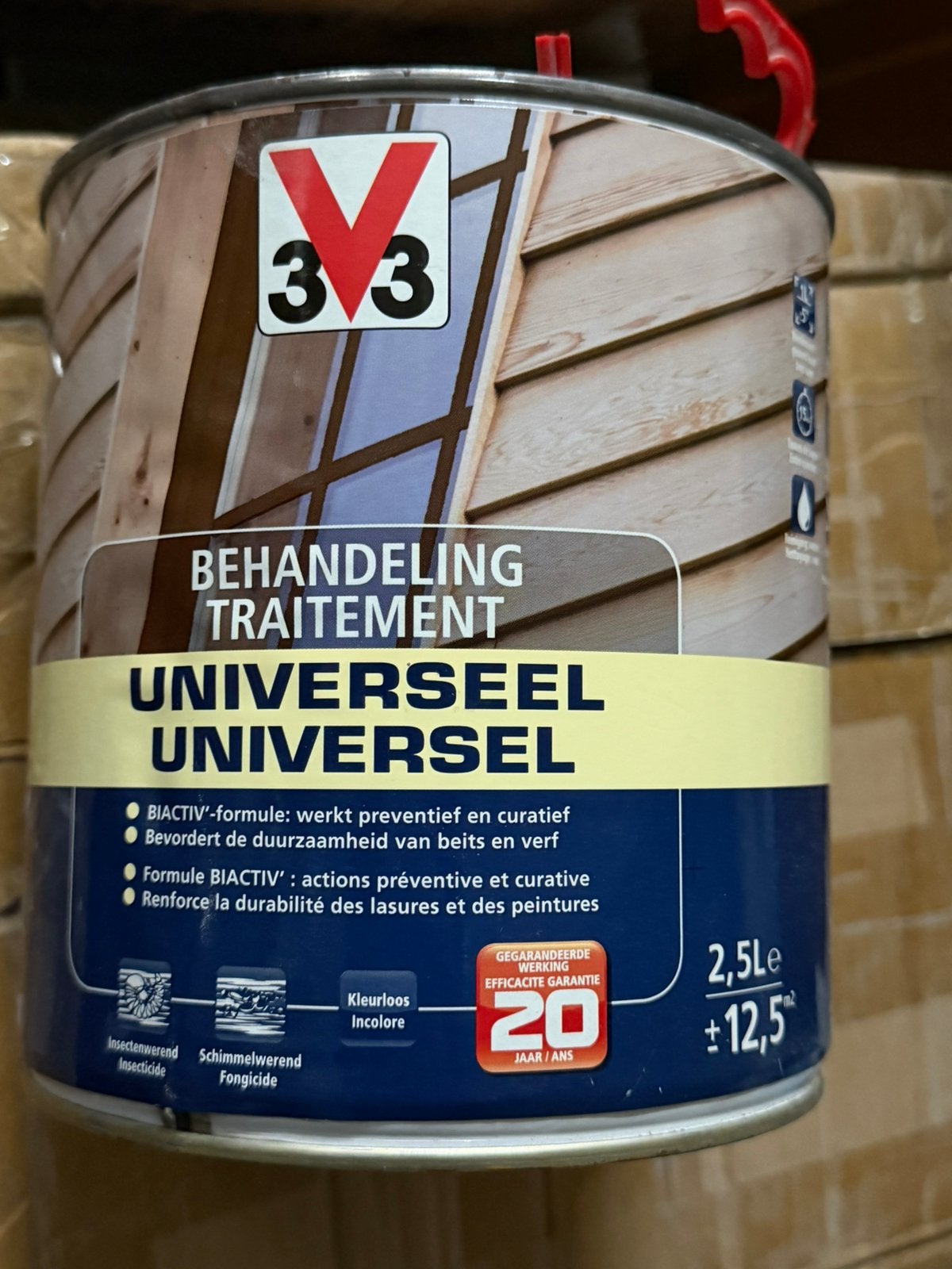 V33 verf behandeling preventief formule kleurloos blank, Doe-het-zelf en Verbouw, Verf, Beits en Lak, Ophalen of Verzenden, Nieuw