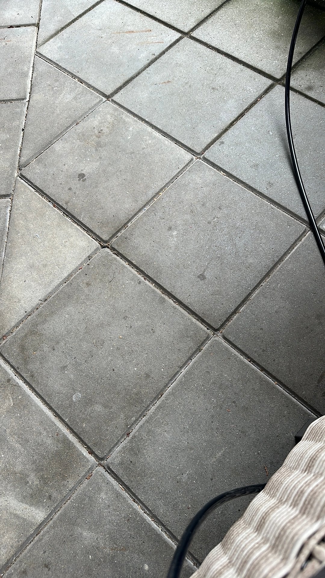 Gratis stoeptegels 20 m2, Tuin en Terras, Tegels en Klinkers, Ophalen, Gebruikt, Overige typen, 10 m² of meer