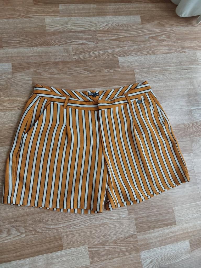 Prachtige korte broek van Didi maat 44, Kort, Geel, Didi, Ophalen of Verzenden
