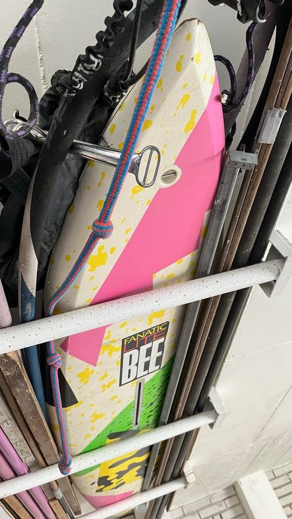 Fanatic Lite Bee Windsurfplank - Vintage Design, Watersport en Boten, Windsurfen, Ophalen, Met mast, 250 tot 300 cm, Gebruikt