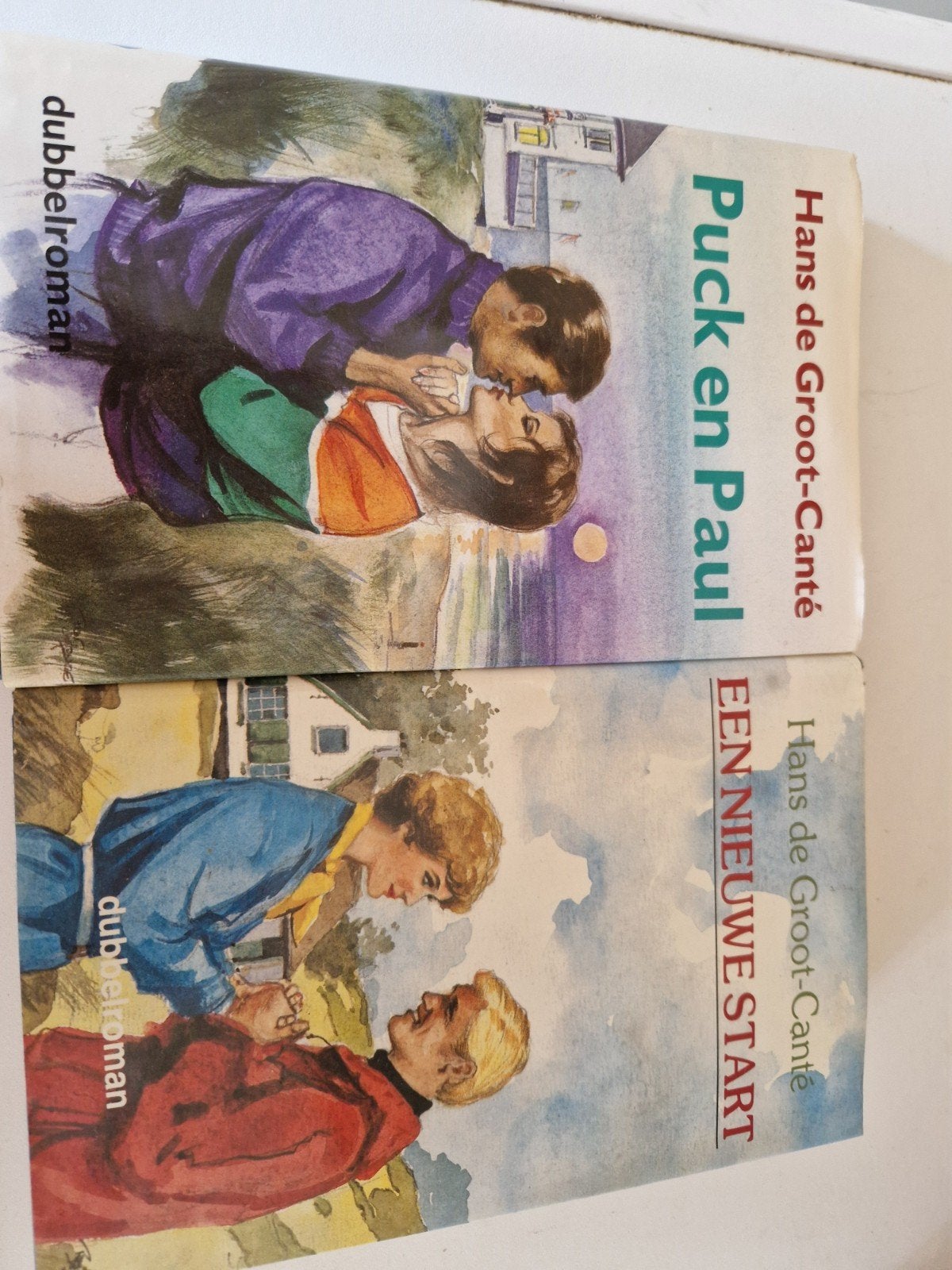 Hans de Groot-Canté - Puck en Paul / Een nieuwe start, Ophalen of Verzenden, Gelezen, Hans de Groot-Canté, Nederland