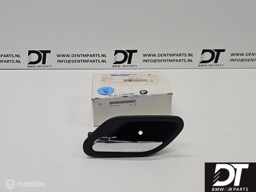 Deurgreep linksvoor BMW 5-serie E39 51217032925, Auto-onderdelen, Klein materiaal, Nieuw, Ophalen of Verzenden