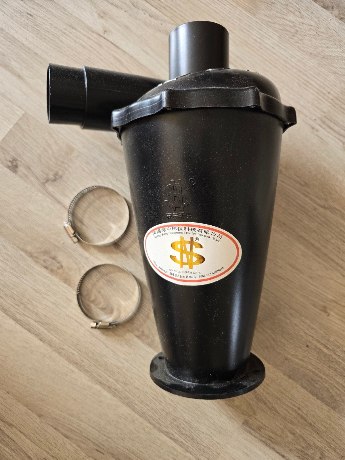 Cycloon stofafscheider voor afzuiging, Doe-het-zelf en Verbouw, Ventilatie en Afzuiging, Ophalen