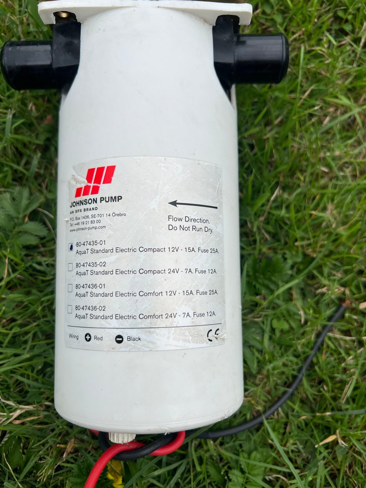 Johnson Jabsco 12V vermaler pomp - Z.G.A.N. met onderdelen, Watersport en Boten, Ophalen of Verzenden, Zo goed als nieuw, Kombuis en Sanitair