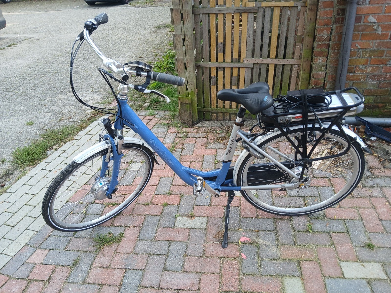 Kemp Starley elektrische fiets - Comfortabel en betrouwbaar, Fietsen en Brommers, Minder dan 30 km per accu, Gebruikt, 51 tot 55 cm
