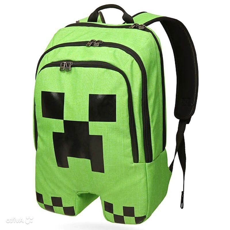 Minecraft creeper Rugzak rugtas schoolrugzak waterdicht, Sieraden, Tassen en Uiterlijk, 25 tot 40 cm, Nieuw, Ophalen of Verzenden