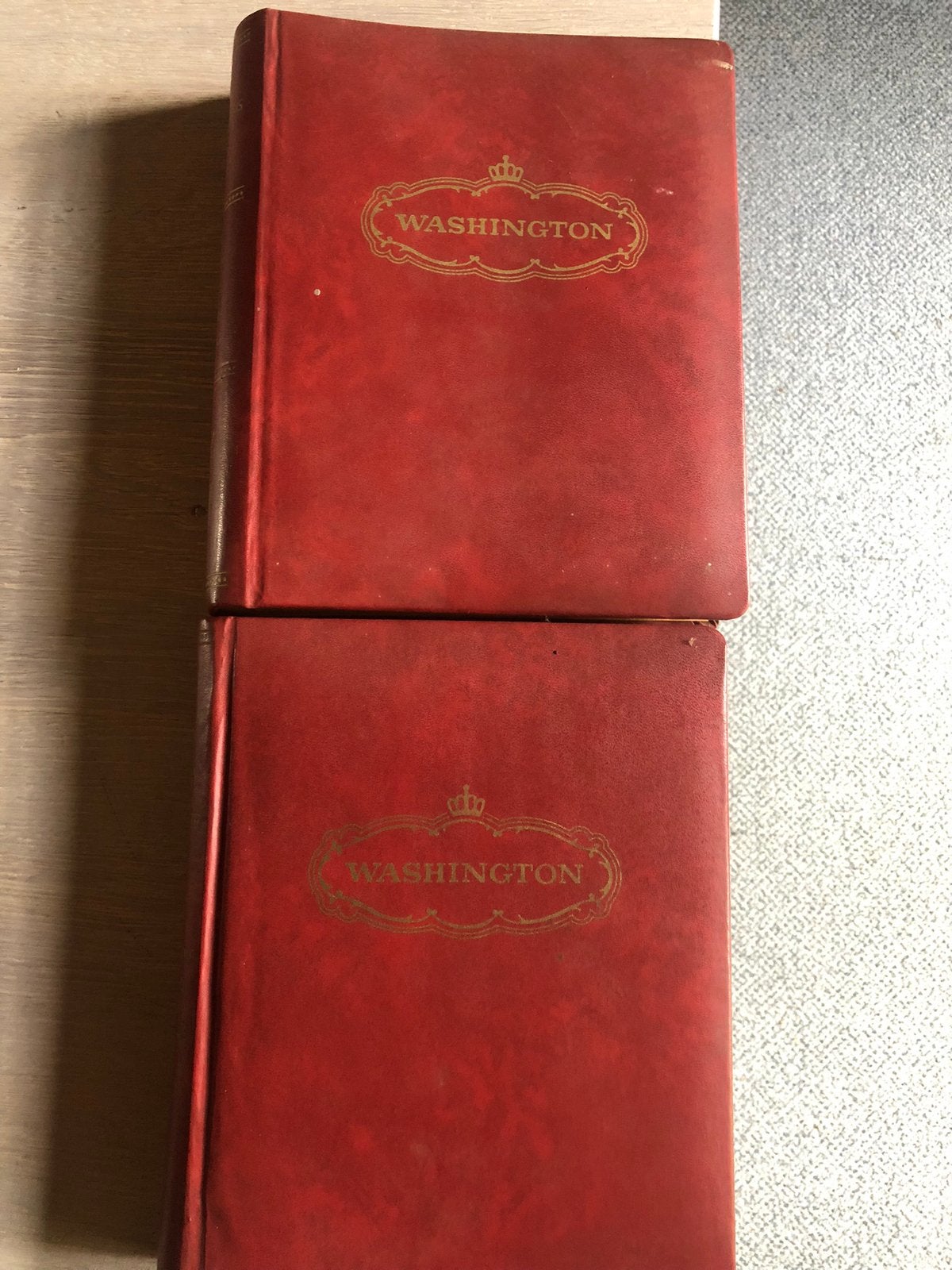 Washington boeken sigarenbandjes, Ophalen of Verzenden, Gebruikt