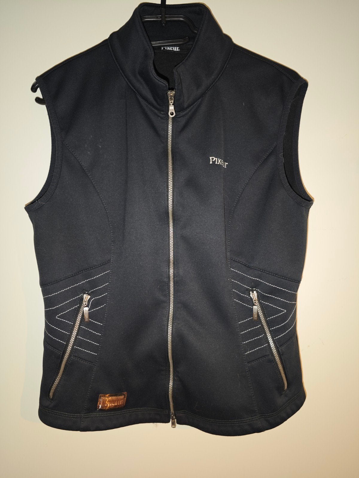 Zwarte softshell bodywarmer Pikeur ZGAN Medium, Ophalen of Verzenden, Zo goed als nieuw, Maat 38/40 (M), Zwart
