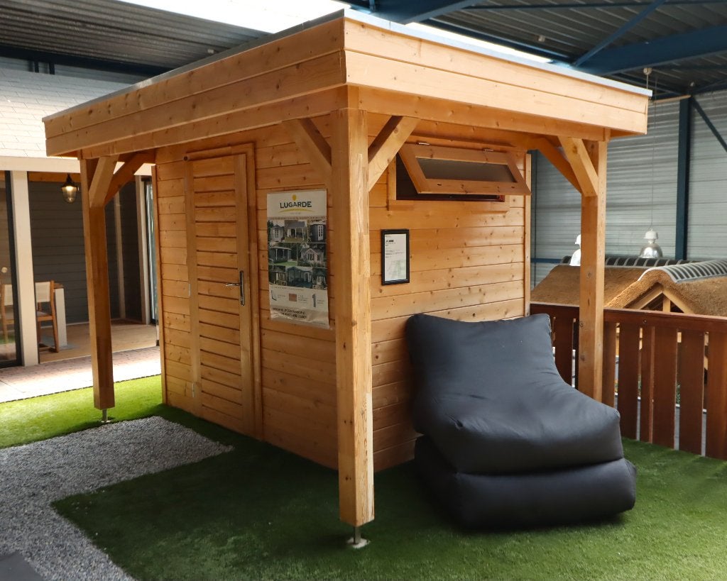 Lugarde overkapping 336x276 cm | Showmodel | €3.499,-, Ophalen, Zo goed als nieuw, Overige typen