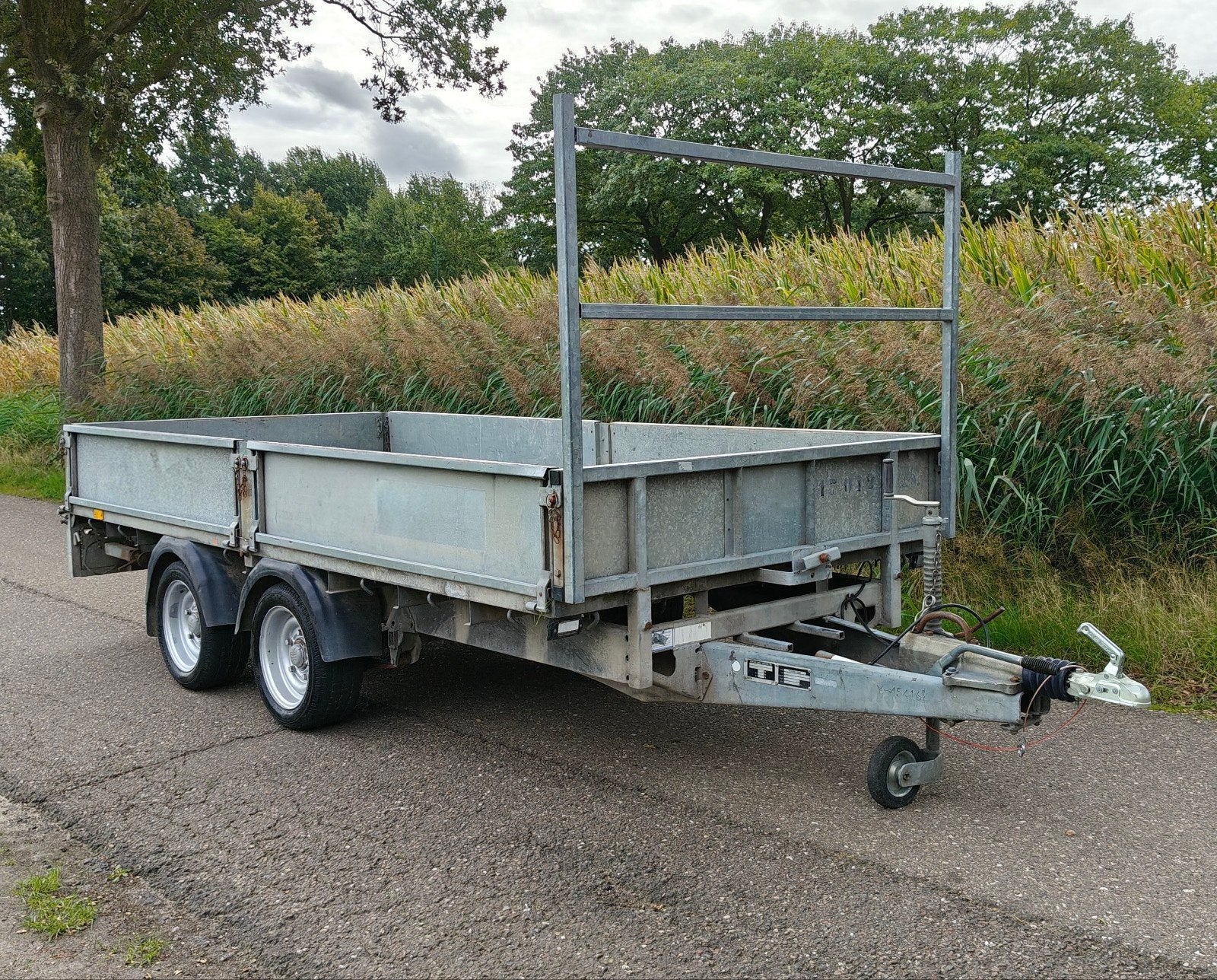 Ifor Williams plateauwagen aanhanger 2600kg 165x360, Ophalen, Gebruikt, ., Ifor Williams