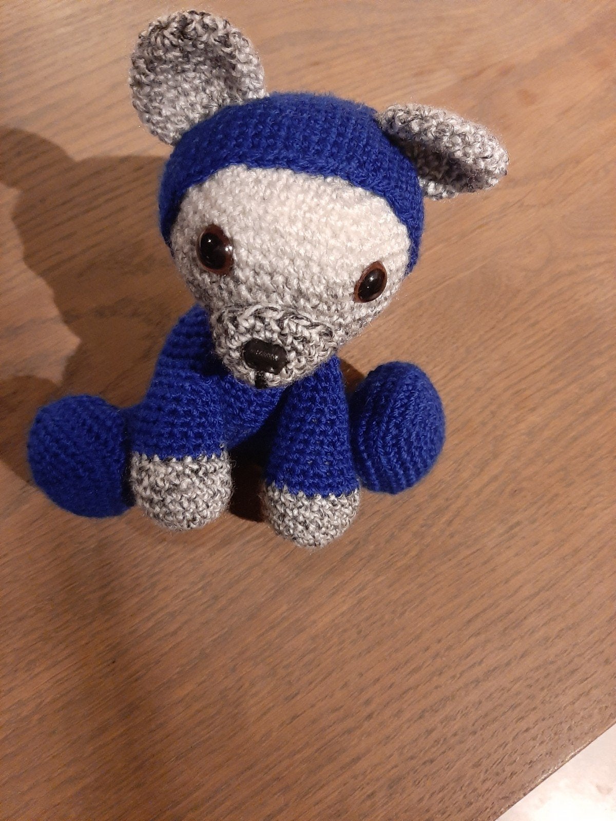 beertje, gehaakt nieuw, Hobby en Vrije tijd, Ophalen of Verzenden, Nieuw, Haken, Overige typen