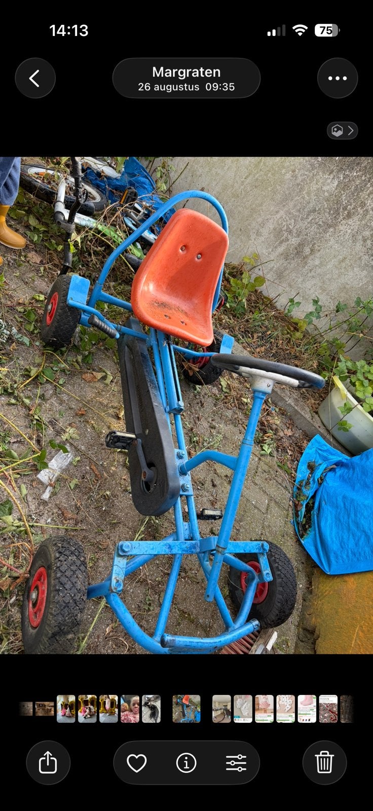 Jongens skelter, Ophalen of Verzenden, Zo goed als nieuw, Overige merken