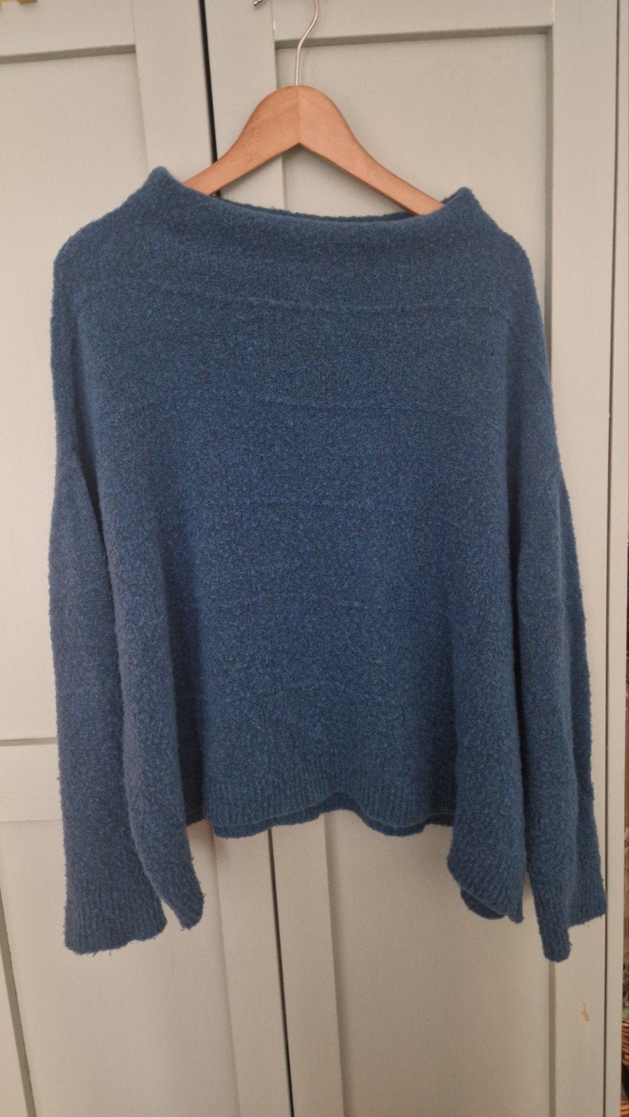 Oska trui teal mt 3 bouclé, Ophalen of Verzenden, Zo goed als nieuw, Maat 46/48 (XL) of groter, Zwart