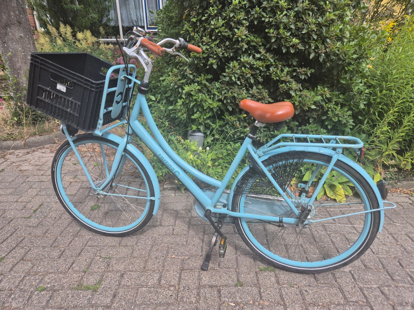 Cortina 28 inch damesfiets, framemaat 50 cm, Fietsen en Brommers, Fietsen | Dames | Damesfietsen, 50 tot 53 cm, Ophalen, Gebruikt