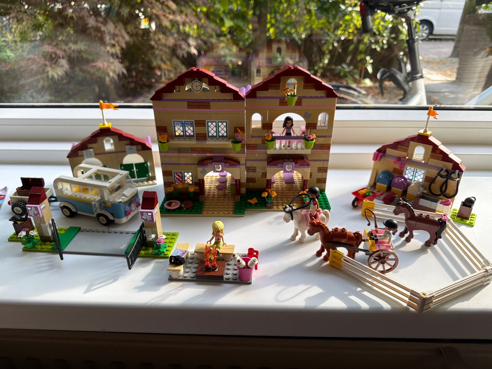 LEGO Friends Heartlake Paardenclub 3185 - met handleiding, Kinderen en Baby's, Gebruikt, Lego, Overige typen, Friends