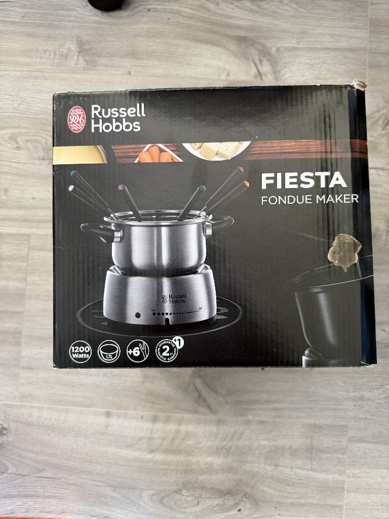 Elektrische Russell Hobbs Fiesta Fondueset, Ophalen of Verzenden, Zo goed als nieuw