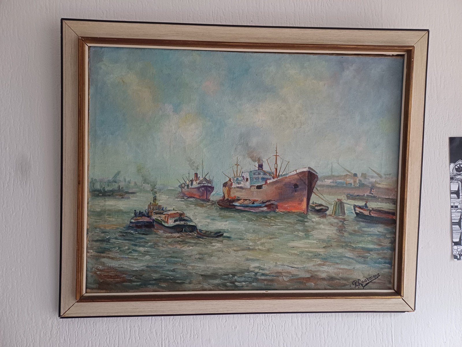 Hand painting, Ophalen