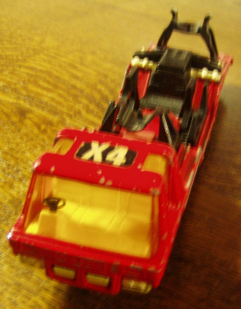 Vintage:Matchbox VLIEGTUIG TRANSPORTER(groot model-gebruikt), Ophalen of Verzenden, Gebruikt, Auto