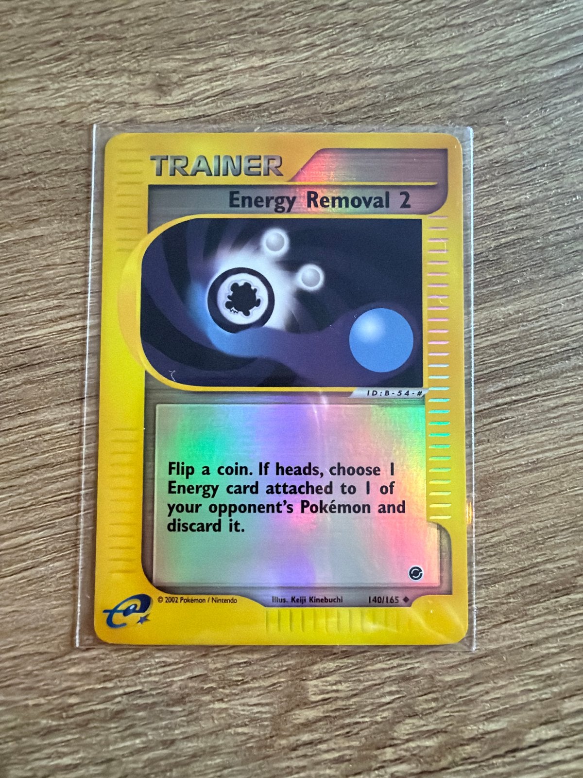 Energy Removal 2 (Expedition Base Set 140/165), Ophalen of Verzenden, Zo goed als nieuw, Losse kaart, Foil