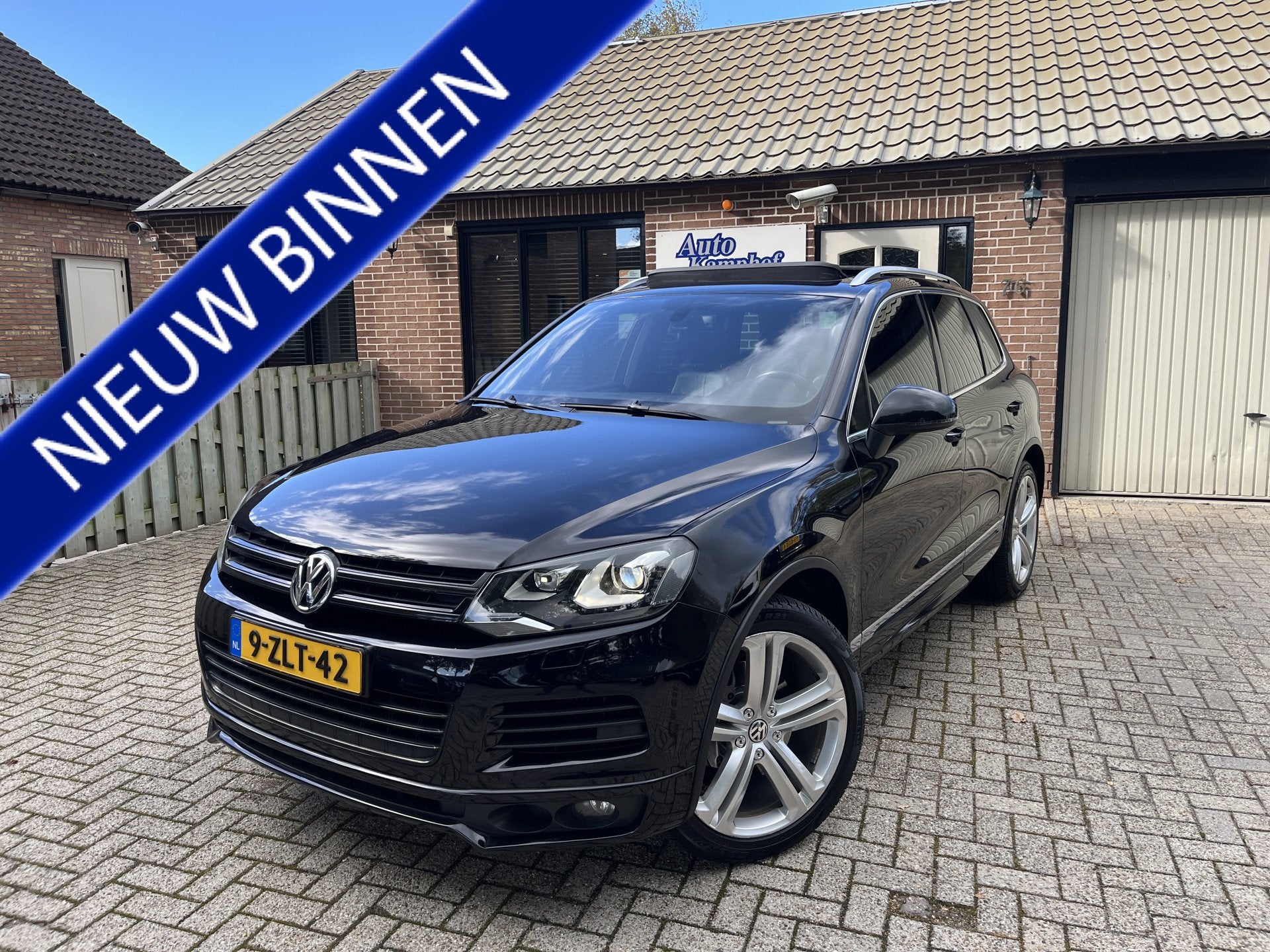 Volkswagen Touareg 4.2 V8 TDI R-Line Panodak LuchtveringTrek, Automaat, Euro 5, Gebruikt, Bedrijf