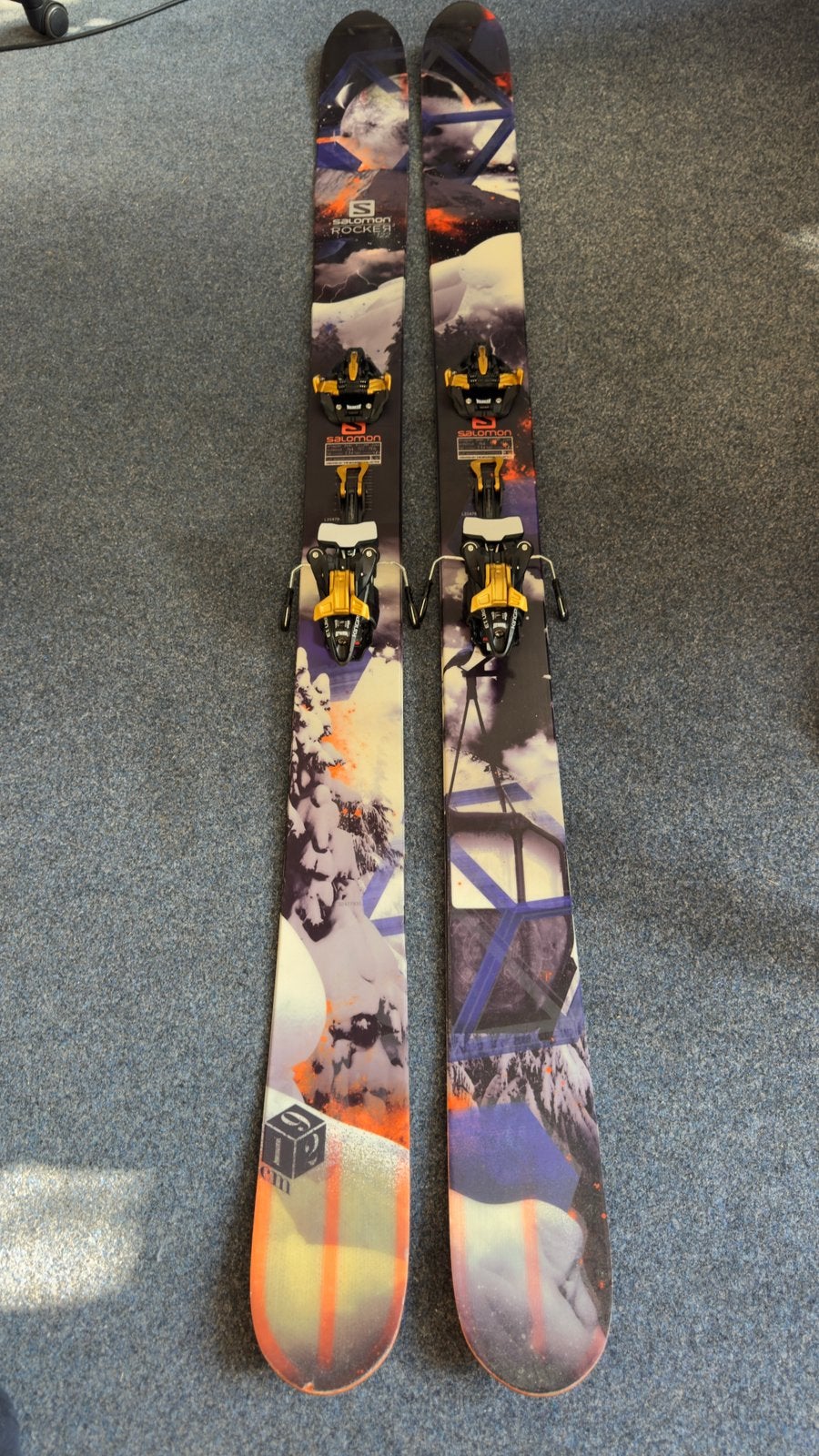 Salomon Rocker2 freeride ski’s 192cm, Ophalen, Salomon, Skiën, Ski's