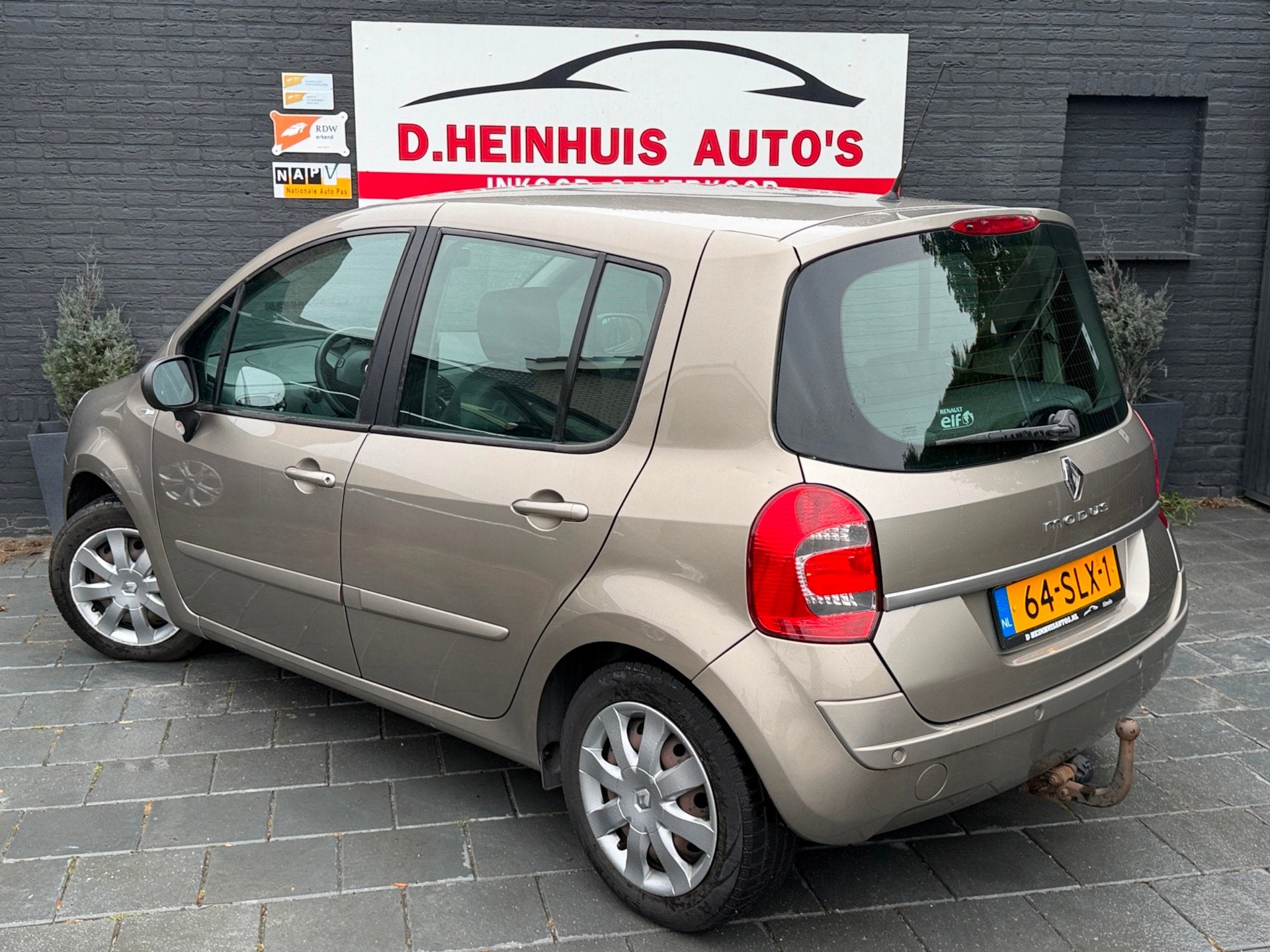 Renault Modus 1.6-16V Night & Day |AUTOMAAT|APK NIEUW|, Auto's, Euro 5, Gebruikt, 4 cilinders, Origineel Nederlands