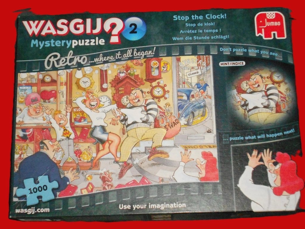 Wasgij Mystery puzzels, Ophalen of Verzenden, 500 t/m 1500 stukjes, Gebruikt, Legpuzzel