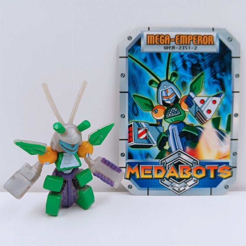 Medabots Mega-Emperor Hasbro 2001 + Card, Ophalen of Verzenden, Zo goed als nieuw