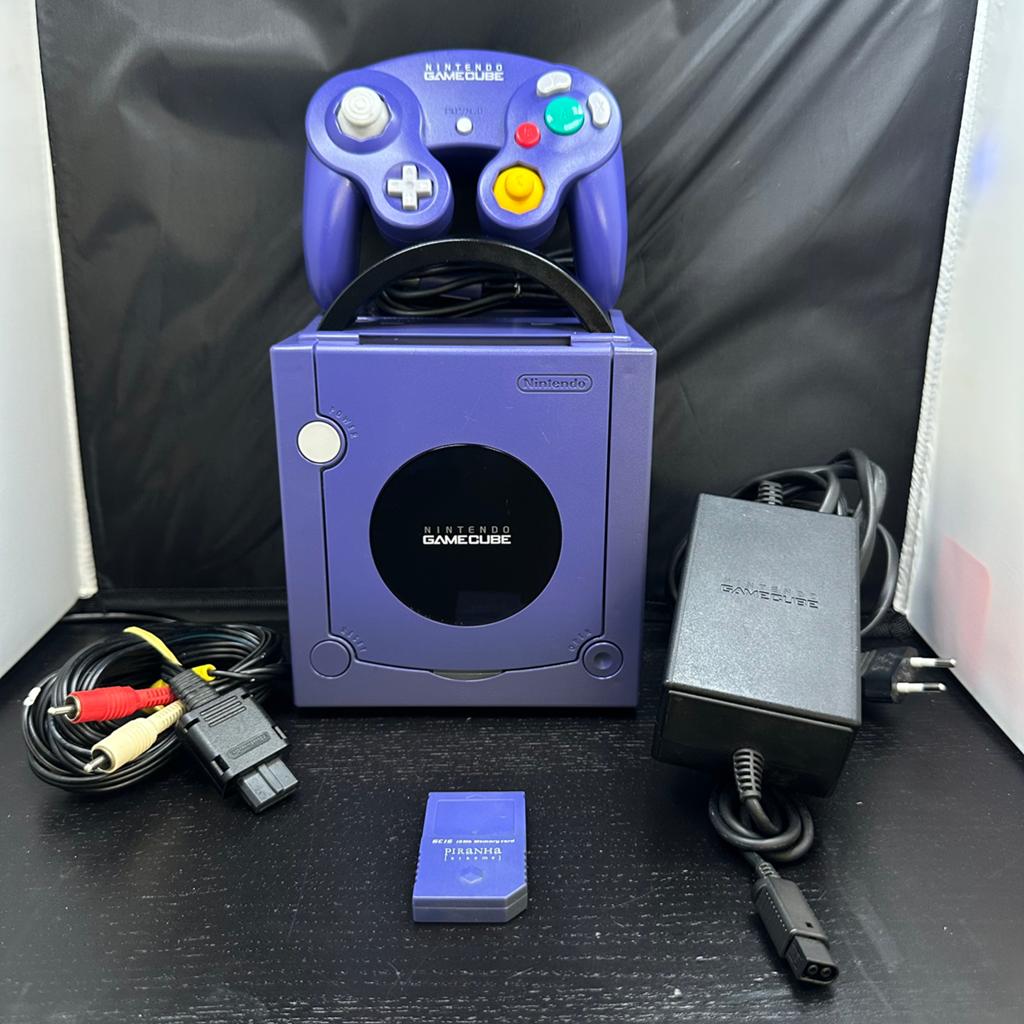 Nintendo GameCube Indigo COMPLEET + Werkend Getest, Paars, Ophalen of Verzenden, H, D