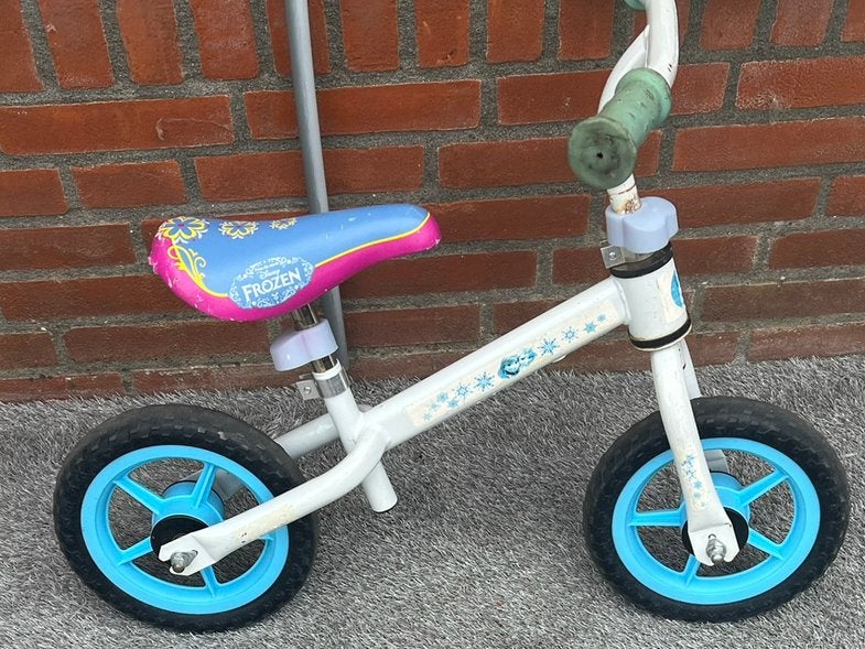 Loopfiets Disney Frozen, Fietsen en Brommers, Ophalen, Gebruikt, Minder dan 16 inch
