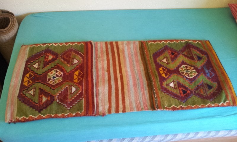 Authentieke Antieke Turkse Heybe (Zadeltas) – (ca. 1920), Antiek en Kunst, Ophalen of Verzenden