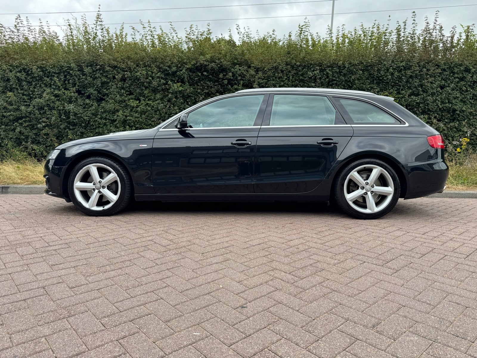 Audi A4 2.0 Tfsi 155KW Avant Quat. S-tro 2010 Zwart, Auto's, Audi, Zwart, 4 cilinders, 1984 cc, Zwart