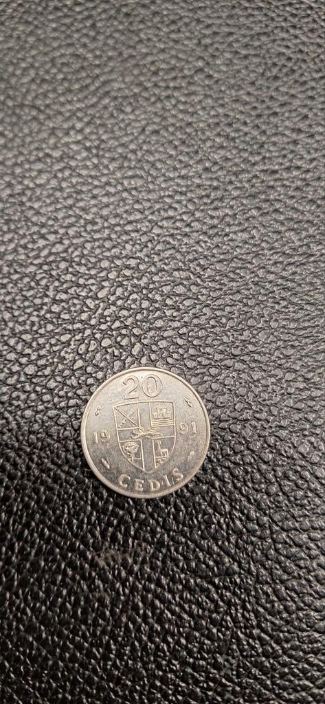 1#    Ghana 20 cedis 1991, Ophalen of Verzenden, Overige landen